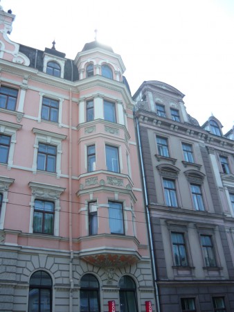 Szecessziós negyed - lakóházak